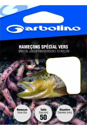 Garbolino Trout Rigs Special Worm - 10pcs Affaire À Saisir