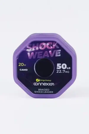 RidgeMonkey Connexion Shock Weave Braided Shock Leader Retour Gratuit