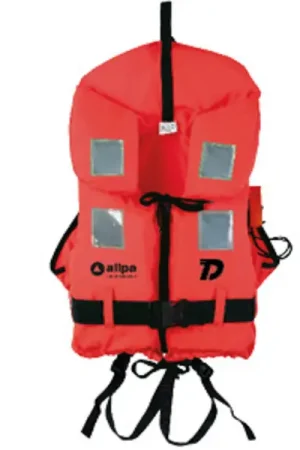 Gilet de Sauvetage Allpa Soft Orange (100N) Expédié Aujourd'hui