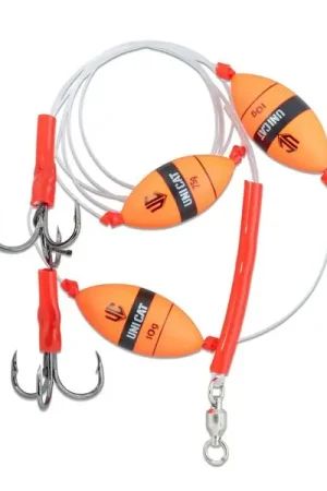 Montage Silure Uni Cat Weightless Smelly GT-41 Catfish Rig 150cm (3/0) (48,4kg) Prix Bas