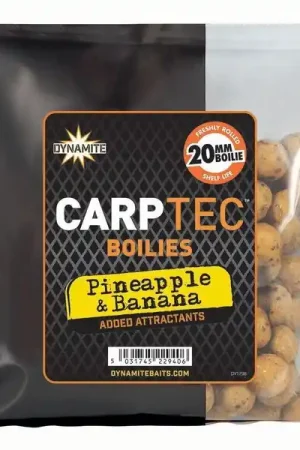 Solde Bouillettes Dynamite Baits Carptec Ananas & Banane 20mm – 300g