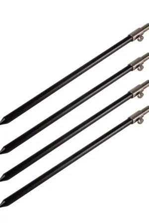 Commande En Gros Set Piques Aluminium Noir Ultimate (4 Pièces)
