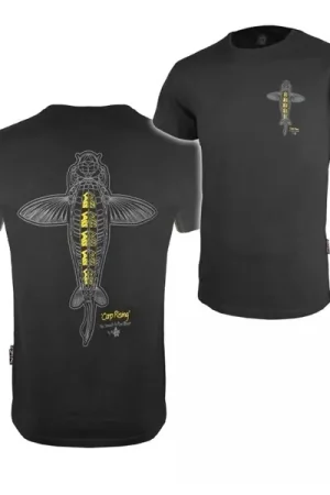T-shirt Vass 'Carp Rising' noir Super Prix