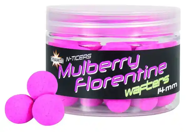 Top Vente Dynamite Baits N-Ticers Mulberry Florentine Wafters 14mm