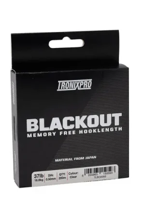 Commander Vite Fil Tronixpro Blackout Clear Nylon (200m)