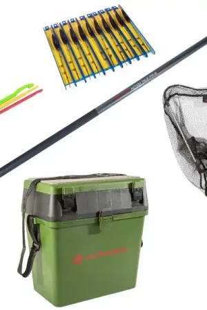 Acheter En Ligne Ensemble complet pêche au coup Ultimate Coarse Fishing Seatbox Set