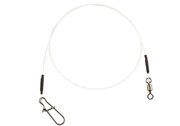 Bas de ligne en fluorocarbone Fox Rage Strike Point pré-monté 40cm (2 pièces) Meilleure Vente