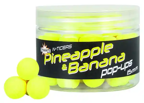 Pop-Ups Dynamite Baits N-Ticers Ananas & Banane Pas Cher