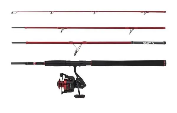 Combo de voyage Spinning Mer Penn Fierce IV (4-brins) Prix Promo
