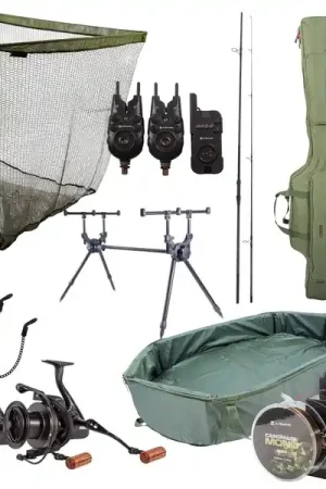 Must-Have Ensemble de pêche à la carpe Ultimate Scorpion Carp Set