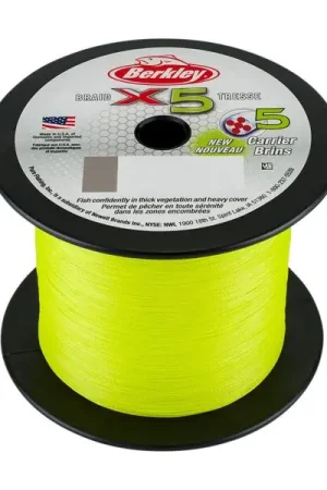 Tresse Berkley x5 Flame Green 2000m Expédié Aujourd'hui