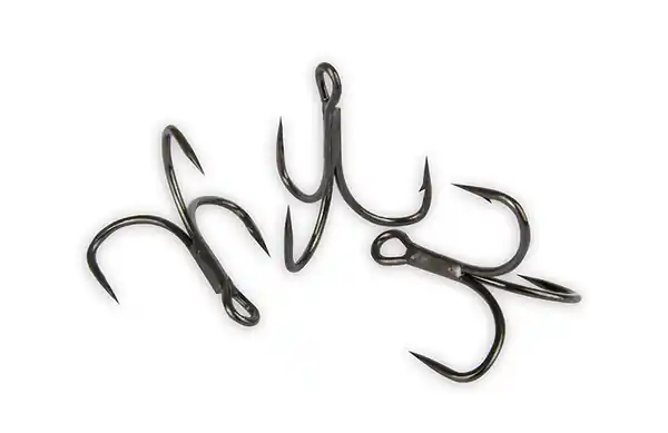 Meilleure Vente Hameçons triples Fox Rage Predator Powerpoint X-Strong Trebles Semi-Barbed (8 pcs)