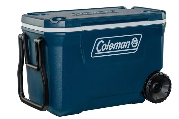 Bon Marché Glacière Coleman Xtreme à roulettes 62QT (bleue)