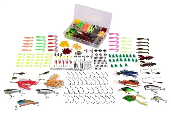 Paiement Sécurisé Coffret multi-leurres Fish4All durs, souples et métalliques (311pcs)