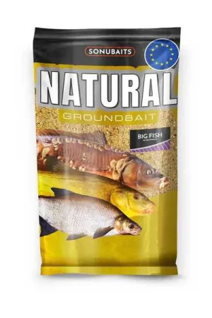 Amorce Sonubaits Natural Big Fish Groundbait (1kg) Marque