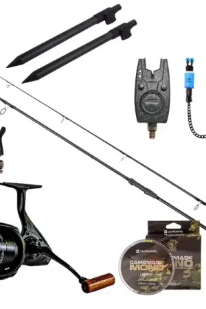 Satisfait Ou Remboursé Kit Complet Ultimate Adventure Carp Stalker One Rod (3lb)