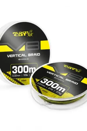 Acheter Direct Tresse silure Black Cat V8-Line (300m)
