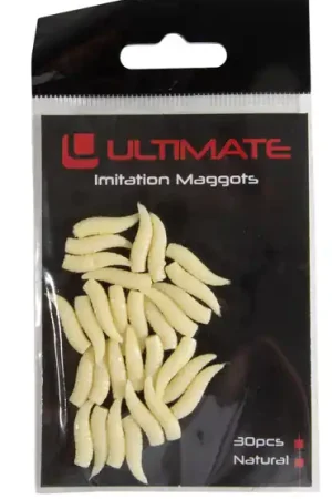 Expédié Aujourd'hui Ultimate Natural Imitation Maggots 15mm (30 Pièces)