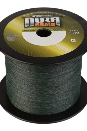 Tresse Spiderwire DuraBraid Moss Green (2750m) Prix Réduit
