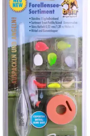Satisfait Ou Remboursé Behr Ready to Fish Trout Pack, montage sbirulino complet pour la pêche des truites !