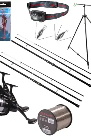 Ensemble Surfcasting Ultimate Complete Beach Set Seulement Aujourd'hui