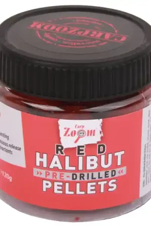 Prix Choc Carp Zoom Pre-Drilled Red Halibut Pellets, 120 gr