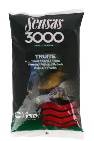 Amorce Sensas 3000 Truite (800g) Haute Qualité
