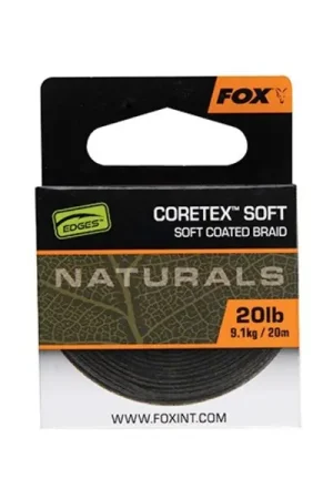 Promotion Fox Edges Naturals Coretex Soft Hooklink (20m)
