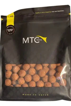 Bouillettes MTC Baits Boilies Strawberry Big Fish (1kg) Nouvel Arrivage
