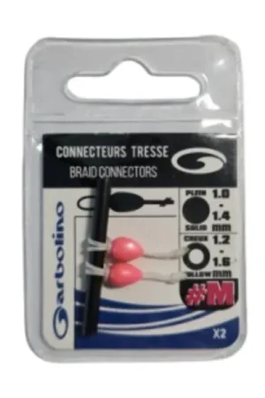Dernier Modèle Connecteur tressé pour élastique Garbolino Braided Connector