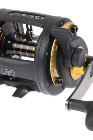 Must-Have Moulinet mer de pêche à la traîne Hart Finn 20LW Trolling Reel RH