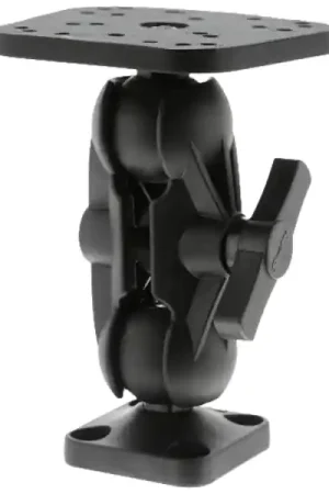 Support à rotule Scotty 1.5'' avec petite plaque pour sondeur de 5-7" . Prix Choc