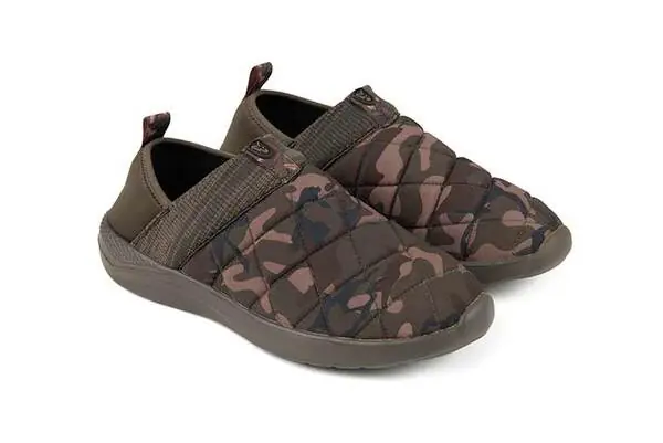 Commander Maintenant Pantoufles Fox Camo/Khaki Bivvy Slippers