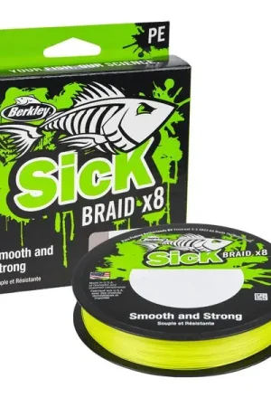 Tresse Berkley Sick Flame Green 2000m Offre Limitée