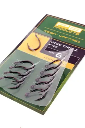 Offre Du Jour Hameçons carpe PB Products Wide Circle Hook PTFE (10 pcs)