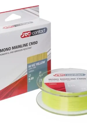 JRC Contact CM50 Nylon Hi-Viz Jaune 1200m Offre Du Jour
