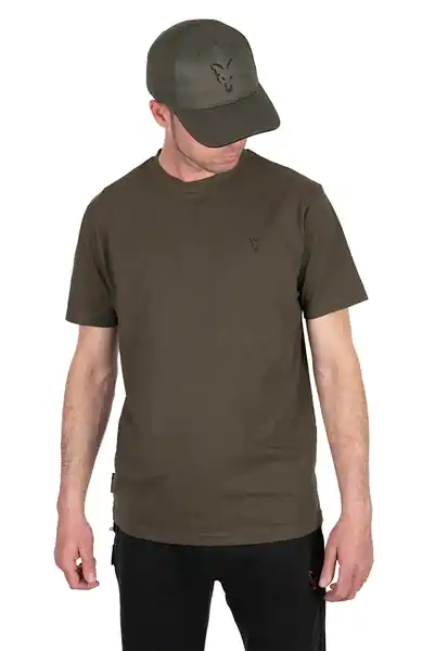 Vente Directe Fox Collection T Shirt Green & Black