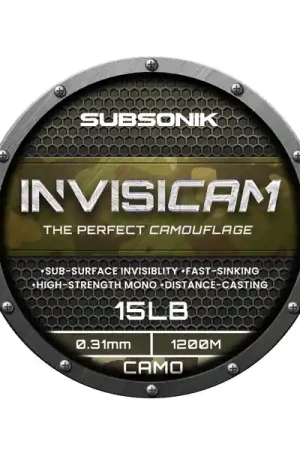 Must-Have Sonik Subsonik Invisicam Snag Leader