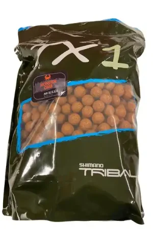 Quantité Limitée Bouillettes Shimano TX1 Monstercrab 3 sacs (1 ou 5kg) pour le prix de 2 !