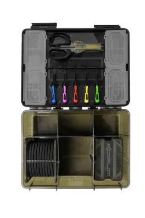 Livraison Express Boîte de pêche Korum Tackle Blox Fully Loaded Tacklebox (avec 8 accessoires!)