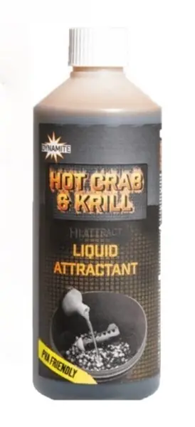 Dynamite Baits Hot Crab & Krill Liquid 500ml Soldes