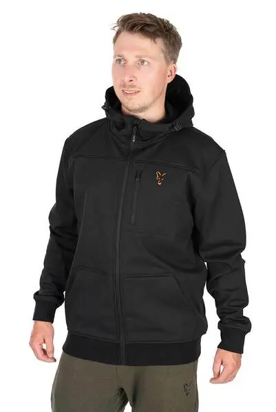 Veste Fox Collection Soft Shell Black/Orange Haute Qualité