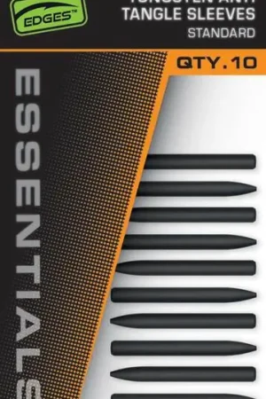 Fox Edges Tungsten Anti Tangle Sleeves (10 pcs) Meilleur Prix