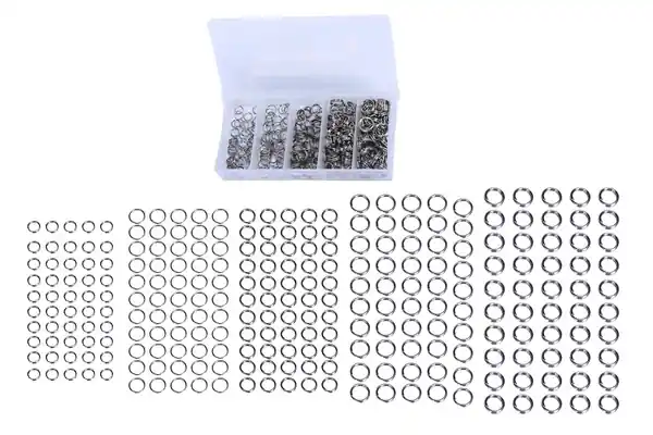 Boîte d'anneaux brisés Fish4All Splitring Box (250pcs) Meilleur Choix