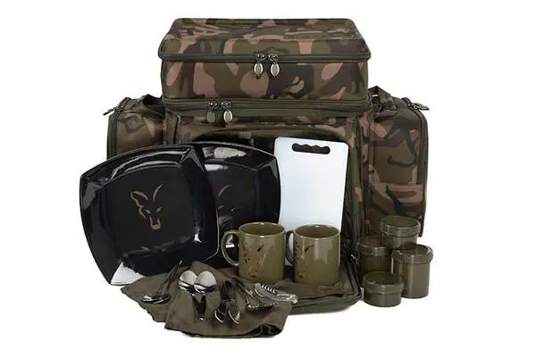 Certifié Sac Fox Camolite 2 Person Session Cooler/Food Bag (Incl. Accessoires !)