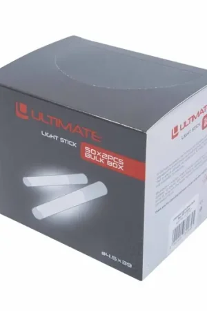 Bâtonnets lumineux Ultimate Light Stick Bulk Box (50 x 2pcs) Must-Have