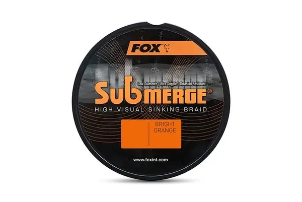 Expédié Aujourd'hui Tresse coulante Fox Submerge Orange Sinking Braid (300m)