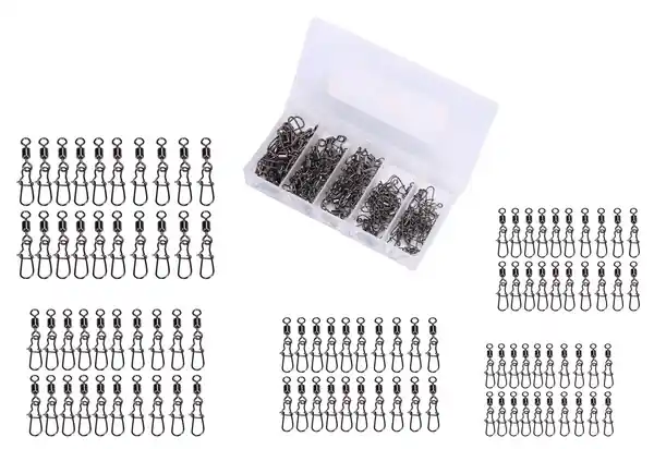 Livraison Express Boîte à agrafes et émerillons Fish4All (95pcs)