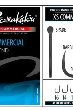 Hameçons ocup Gamakatsu Pro-C XS Commercial Spade A1 PTFE BL (10 pcs) Must-Have