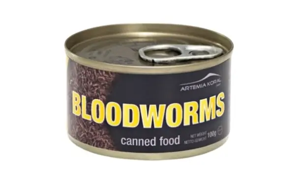 Vers de Vase Artemia Koral Canned Bloodworms 100g Promotion Saisonnière